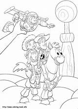 Woody Coloring Pages Buzz Getcolorings sketch template