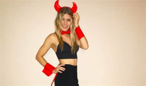 photo eugenie bouchard s halloween fever continues as she poses in another costume tsm plug