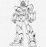 Gundam Imposing Background Printable Coloringhome Toppng sketch template