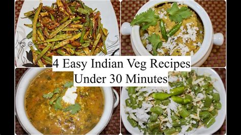 quick indian dinner recipes veg home family style  art ideas