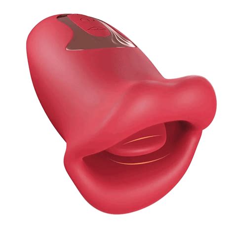Rosella Super Vibrating Clit Tickler Oral Sex Toy Mouth Biting