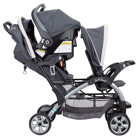 baby trend sit  stand double stroller magnolia    twins