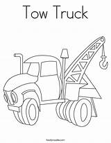 Coloring Tow Truck Pages Trucks Lori Worksheet Printable Tough Print Tunda Clipart Semi Template Colouring Color Outline Mixer Twistynoodle Cement sketch template