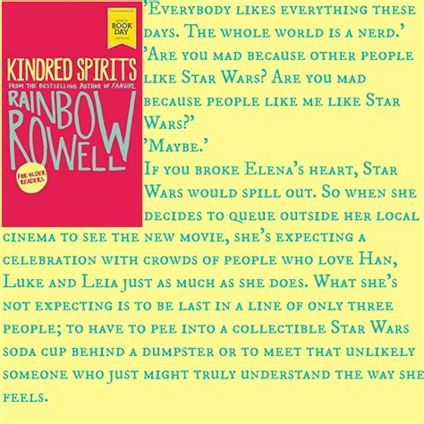 jenny reviews review kindred spirits  rainbow rowell