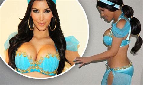 kim kardashian recycles 2009 princess jasmine costume for fun with north daily mail online