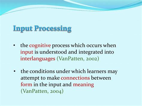 model  input processing powerpoint    id