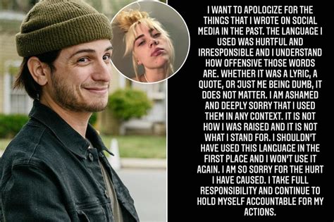 billie eilishs boyfriend apologizes   offensive posts