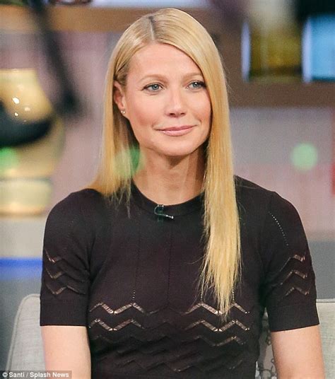 Gwyneth Paltrow In See Through Outfit On Good Morning America Daily