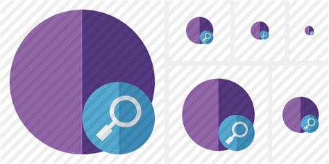 point purple search icon flat artistic professional stock icon