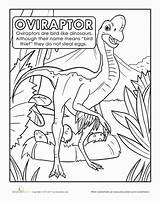 Dinosaur Coloring Pages Oviraptor Kids Facts Dinosaurs Worksheets Book Printables Activities Color Education Sheets Fun Choose Board sketch template