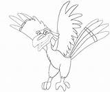 Zazu Look Coloring Pages Another sketch template