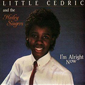 cedric  hailey singers im alright   alright  singer album covers