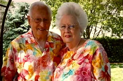 elderly couple  matching outfits returns  sweet video