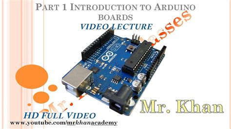 part  introduction  arduino boards video lecture full hd youtube