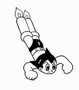 Coloring Pages Rockets Drawing Library Clipart Astro Flying Boy Rocket Kids sketch template