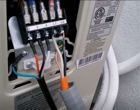 mini split electrical wiring