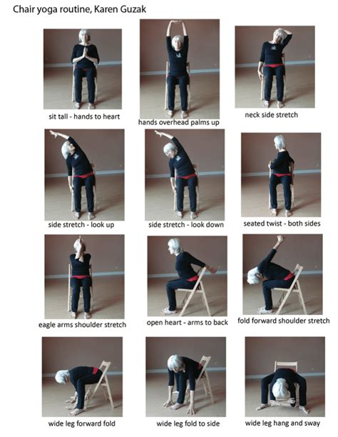 chair yoga  seniors sequence  kayaworkoutco