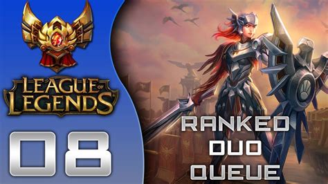 lol ranked duo queue leona support placement matches duoq league  legends youtube