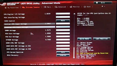 asus uefi bios overview youtube