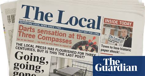 local papers urged  rediscover  purpose communities  guardian