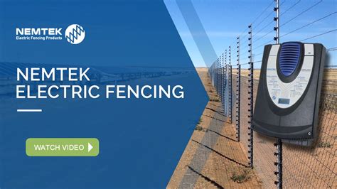 nemtek electric fencing youtube