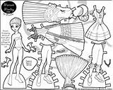 Paper Doll Victorian Printable Dolls Coloring Pages Ballerina Clothing Print Paperdolls Marisole Monday Dress Paperthinpersonas Colouring Pdf Costume Barbie Click sketch template