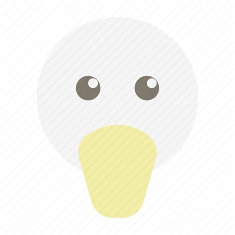 bird goose avatar wildlife duck beak poultry icon   iconfinder