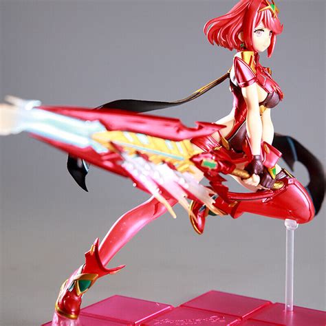 xenoblade chronicles 2 mythra pyra action figure pvc anime 27cm model