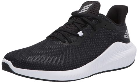 adidas mens alphabounce running shoe core blacksilver metcore black  ebay