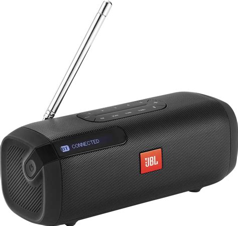 jbl tuner bluetooth speaker fm radio black conradcom
