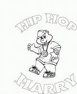 Hip Hop Coloring Pages Popular Printable sketch template