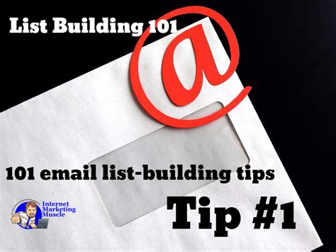 list building  tip  build   business internet marketing