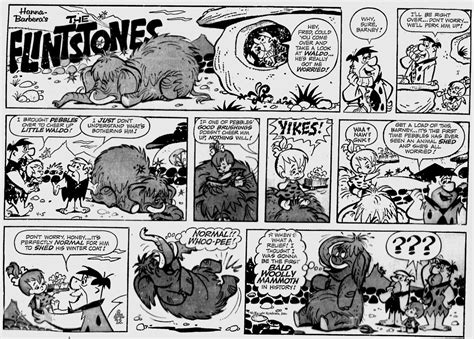 yowp flintstones weekend comics april 1964