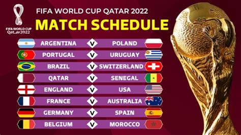 fifa world cup 2022 schedule and fixtures date time and venue