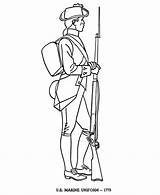 Revolutionary Mewarnai Tentara Soldiers Honkingdonkey sketch template