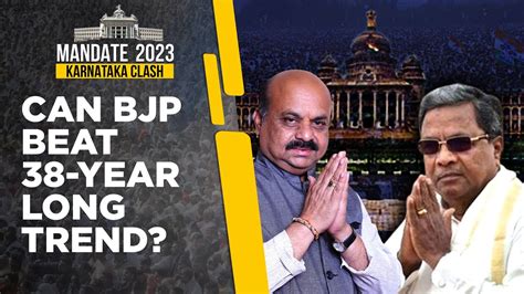 karnataka polls results 2023 can bjp and bommai beat trend or will