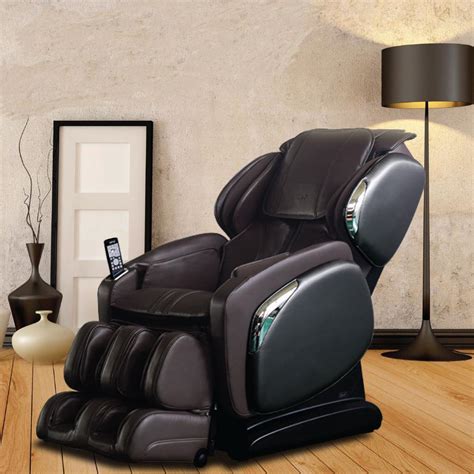 Titan Osaki Brown Faux Leather Reclining Massage Chair Os 4000ls Brown