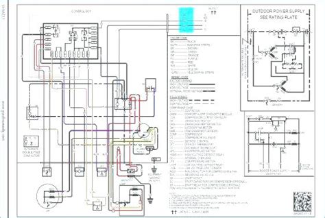 heat pump electrical diagram