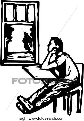 clipart  sigh sigh search clip art illustration murals drawings
