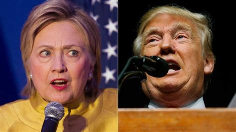 Lesser Of Two Evils Election Trump Clinton Make Play For Crossover