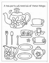 Tea Coloring Party Pages Boston Set Wonderland Alice Hatter Mad Princess Iced Getcolorings Drawing Printable Color Getdrawings Books Book Comments sketch template