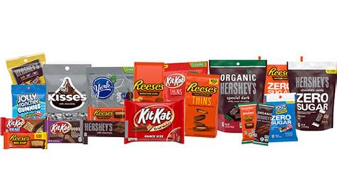 hershey aims  lead    confection segment progressive grocer