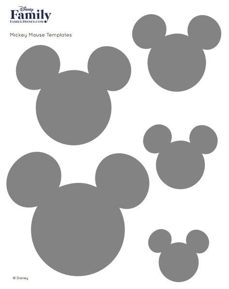 template mickey mousemickey mouse template template mickey mouse