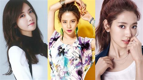 Top 10 Beautiful Korean Actress Without Plastic Surgery Youtube