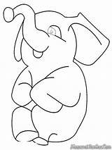 Elefante Gajah Mewarnai Bebes Elefantes Fofinho Elephants Diwarnai Coloringtop Tudodesenhos Memberi Duduk sketch template