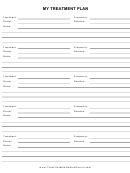 fillable dental treatment plan template printable