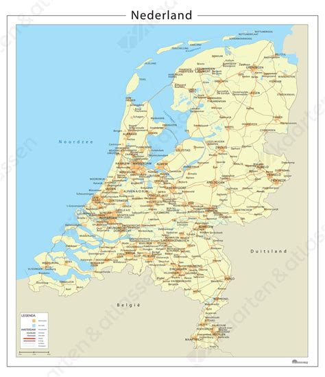 steden kaart nederland kaart