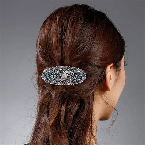 pcs hair clips vintage temperament decorative crystal hair accessories
