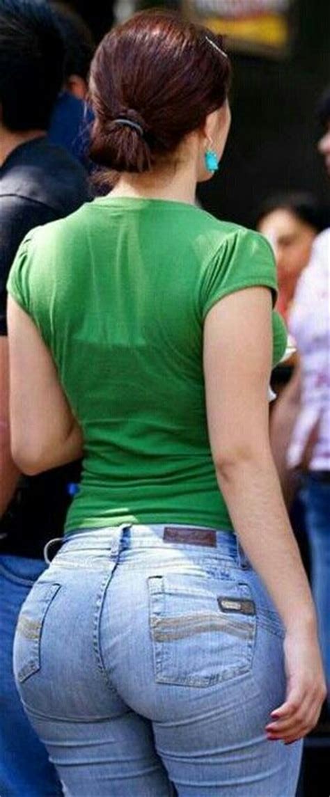 Big butts in skin tight jeans