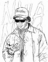 Eazy Biggie Nwa Drawing Coloring Pages Deviantart Tupac Draw Sketches Drawings Smalls Coast West Sketch Rapper Think People Now Hop sketch template